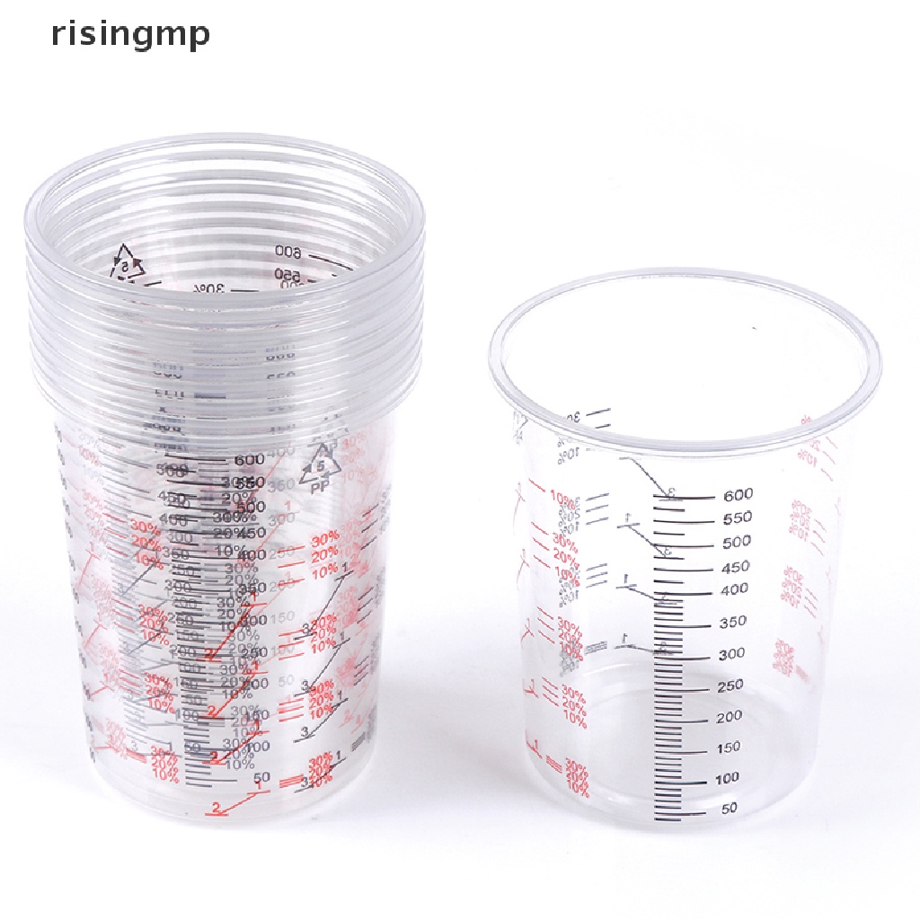 Set 10 Cốc Nhựa Trộn Màu Sơn 600ml ♨Trên đó