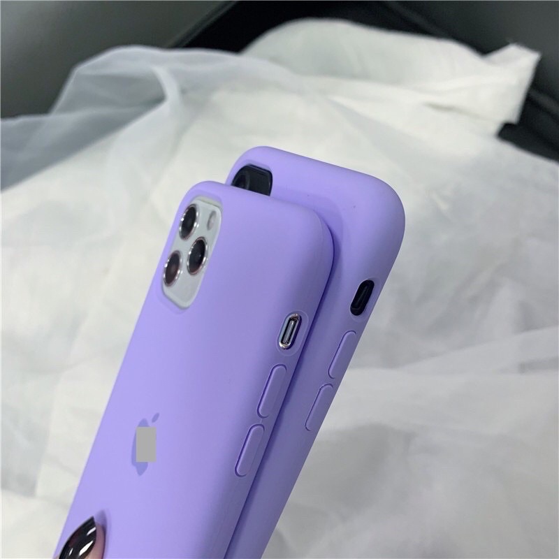 Ốp lưng iphone chống bẩn Tím, bẩn lau là sạch