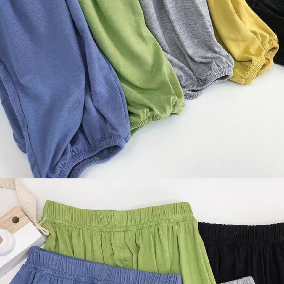 MNGRL Quần Jogger Ống Rộng Dài Nhiều Màu Thoải Mái Thời Trang Hàn Quốc Cho Bé Trai