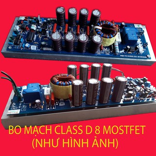 BO CÔNG SUẤT CLASS D 8 MOSFET - PA 6000