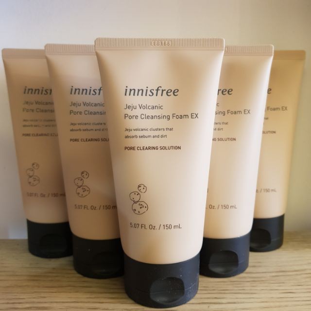 Sữa Rửa Mặt Tro Núi Lửa – Innisfree Jeju Volcanic Pore Cleansing Foam 150ml- HÀNG CHÍNH HÃNG CS06 | BigBuy360 - bigbuy360.vn