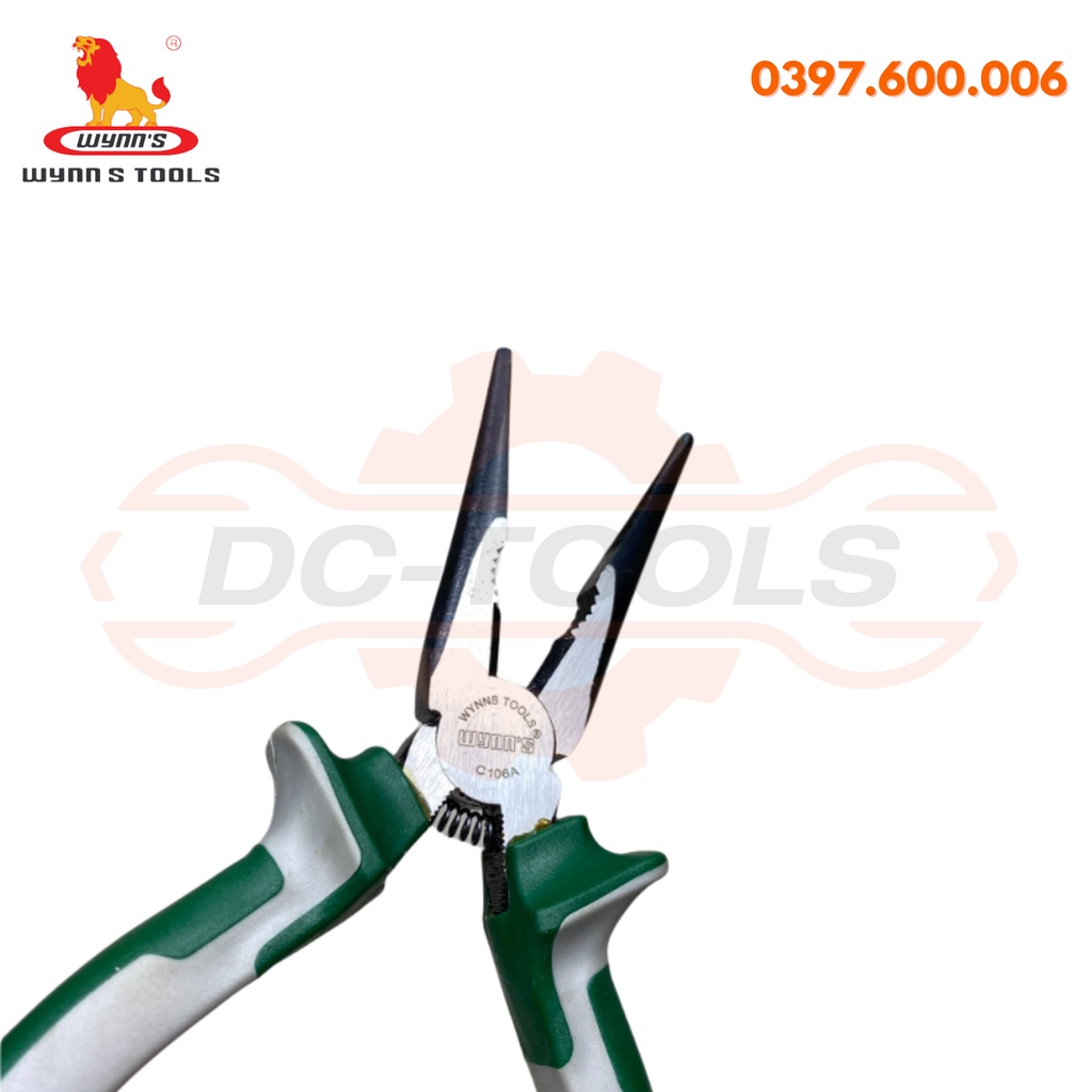 KÌM, KÌM NHỌN 6&quot;150mm (WYNN'S) (C106A) CHÍNH HÃNG DCTOOLS (KHO SỈ)