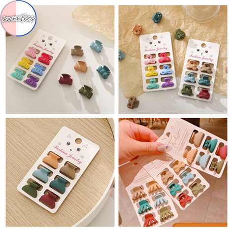 Bộ 6 Kẹp Tóc Hình Nơ Ngọt Ngào Cho Nữ