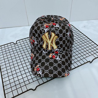 NÓN KAKI MICKEY ĐEN - THÊU NY