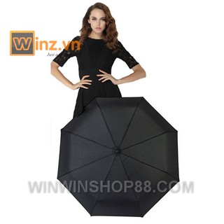 Dù xếp trơn màu đen Thái Lan Andhere
