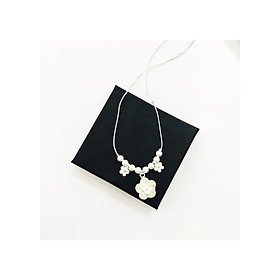 Dây chuyền vòng cổ hoa mai hạt hoa sang trọng