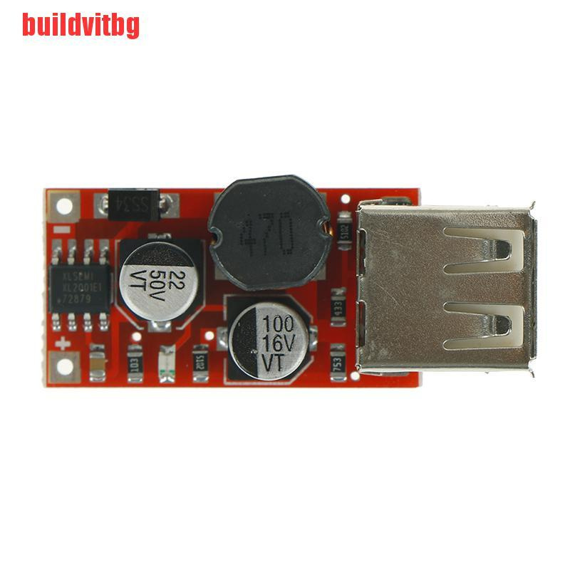 {buildvitbg}9V 12V 24V to 5V 3A CAR USB Charger Module DC Buck step down Converter GVQ