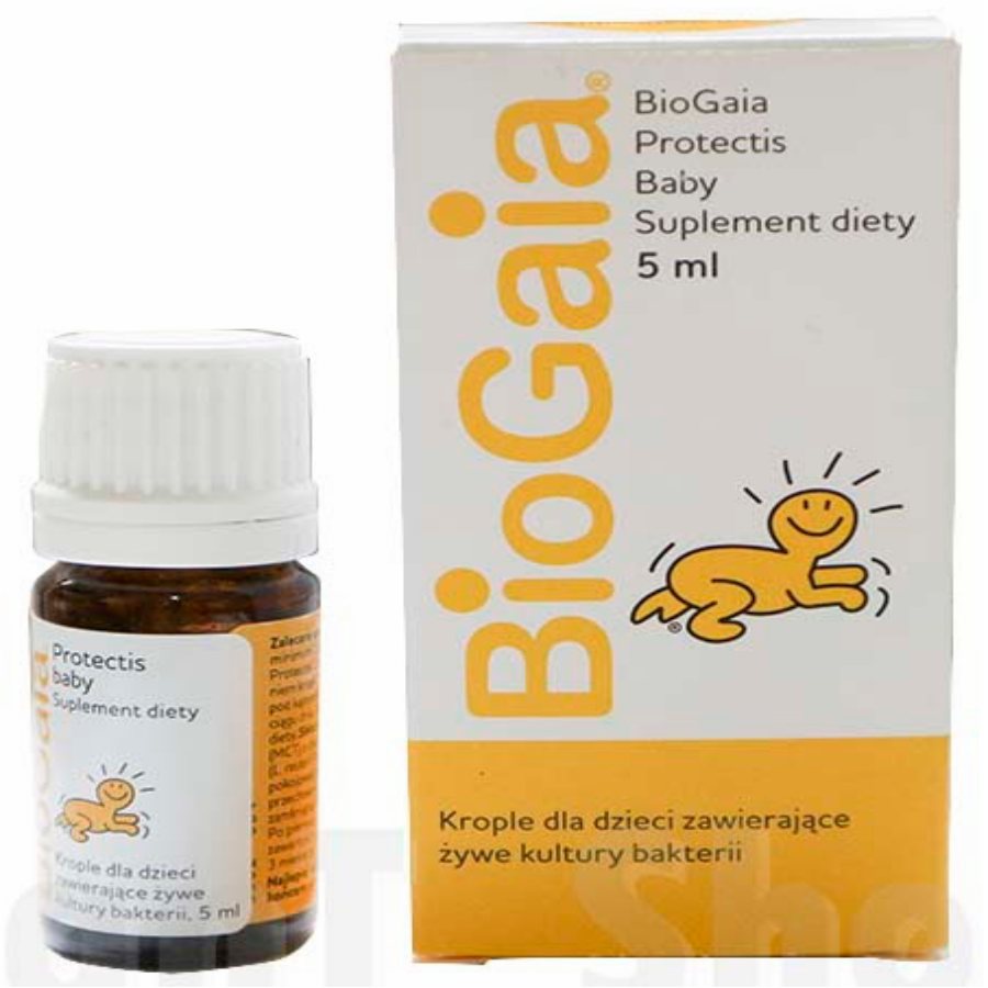 Men Biogaia nhập khẩu chính hãng- Lọ Thủy tinh - bổ sung lợi khuẩn kích thích ăn ngon hấp thu tốt hơn