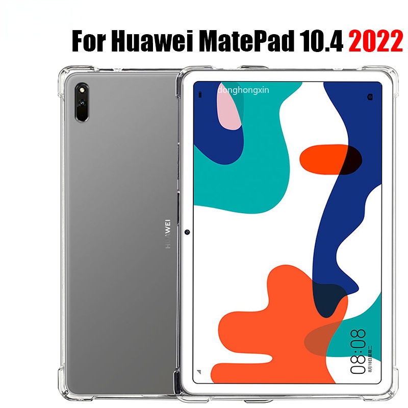 Ốp Máy Tính Bảng Silicon Trong Suốt Có Túi Khí Cho Huawei MatePad 10.4&quot; 2022 BAH4-W19 AL00 W59 AN10