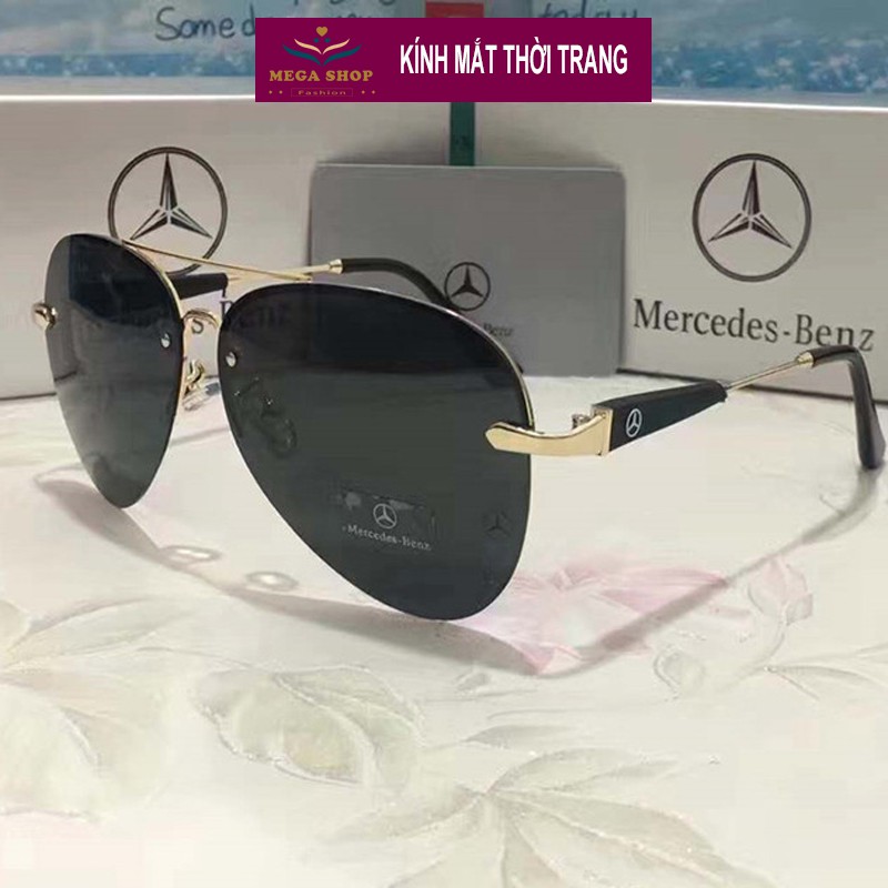Kính râm phân cực Mercedes-Benz 4S mới 2021 dành cho nam nữ phù hợp lái xe, du lịch, thời trang cực chất