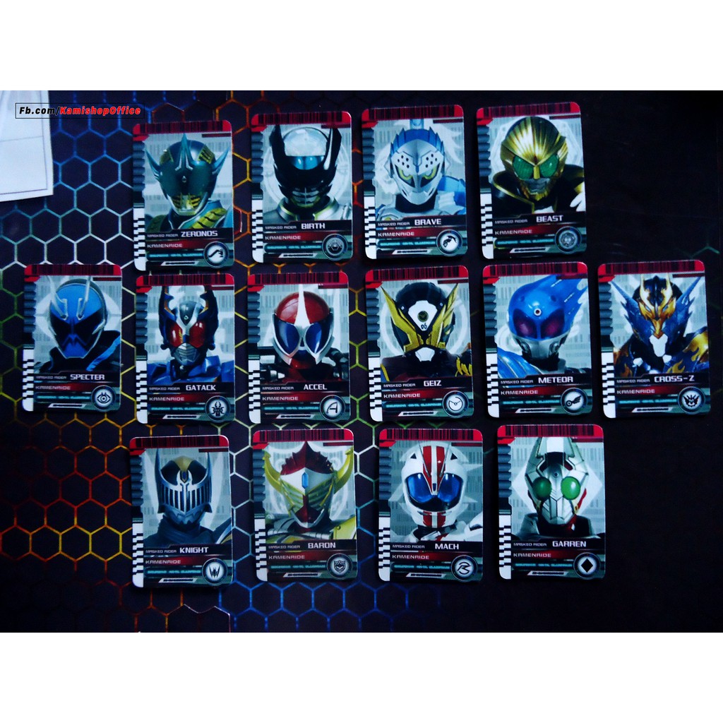 Set 14 thẻ Mẫu Real Neo Diend