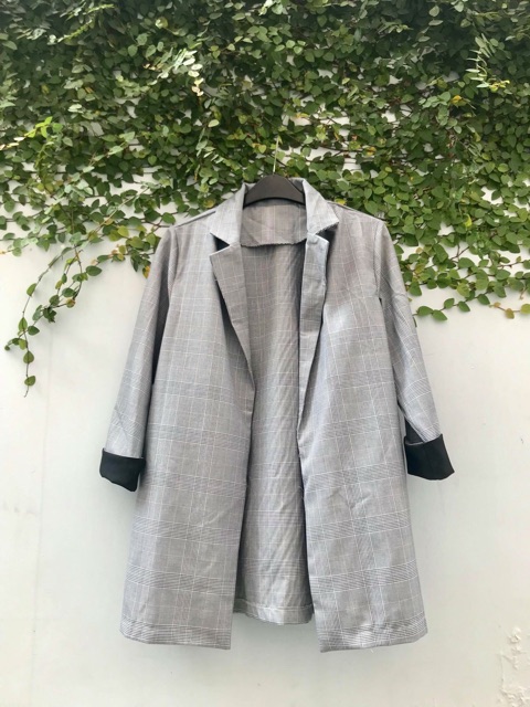 ÁO BLAZER XÁM CARO | BigBuy360 - bigbuy360.vn