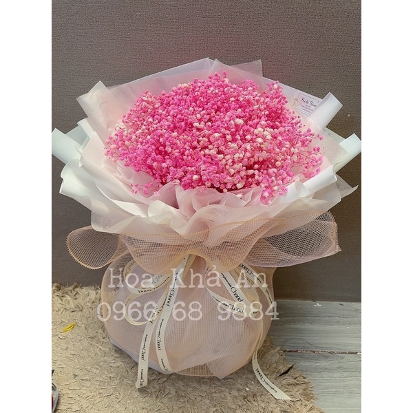 Bó hoa Babi khô cao cấp, đã qua sấy xử lý, ko mốc hỏng, chơi cực bền