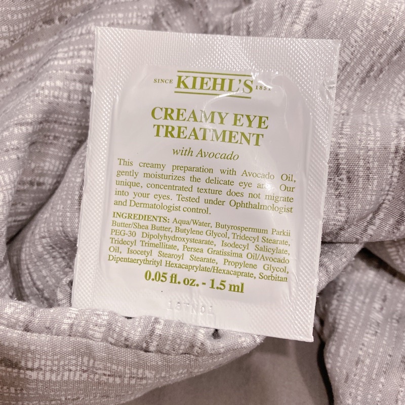 Gói Sample Kem mắt Trái Bơ KIEHL'S Avocado Cream Eye