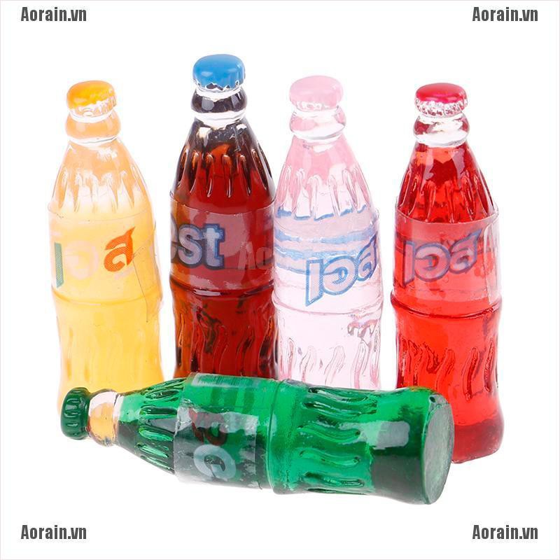 Bộ 5 Bình Nước mini Đồ Chơi Cho Nhà Búp Bê