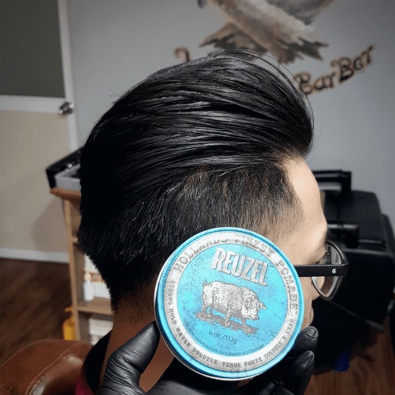 Sáp Vuốt Tóc Nam Reuzel Blue Pomade - sáp con lợn xanh 0983470875