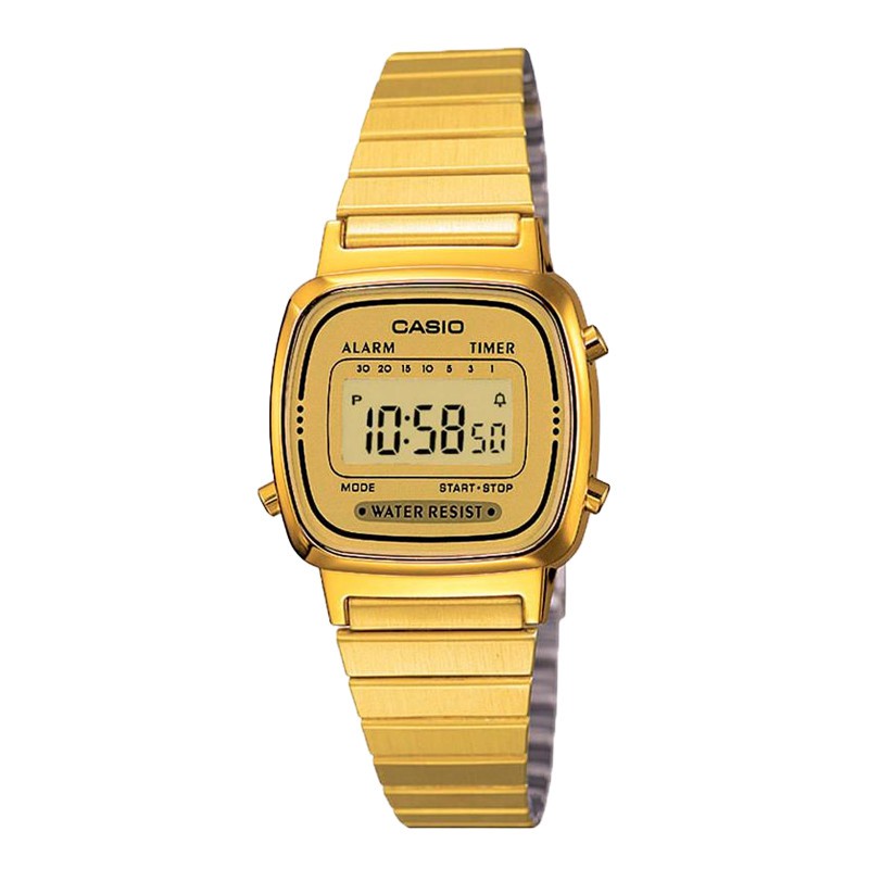 Đồng hồ nữ dây kim loại chính hãng Casio LA670WGA-9DF