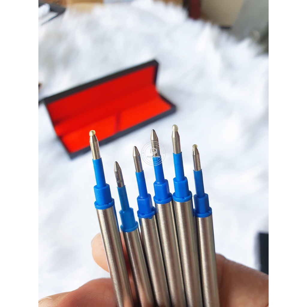 Ngòi viết mực bi hợp kim  0.7mm dành cho bút khắc tên , Bút nắp, xoay
