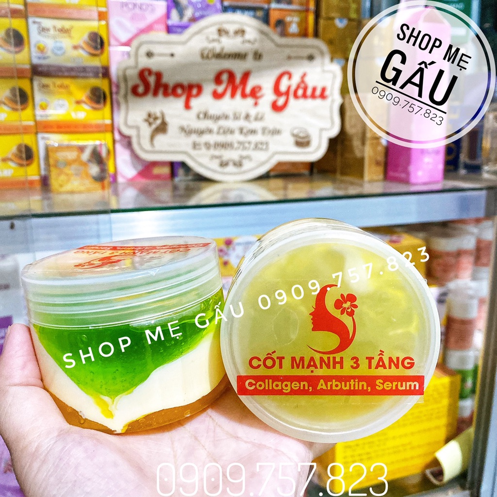 Lố 6 hộp kem cốt mạnh 3 tầng 100g