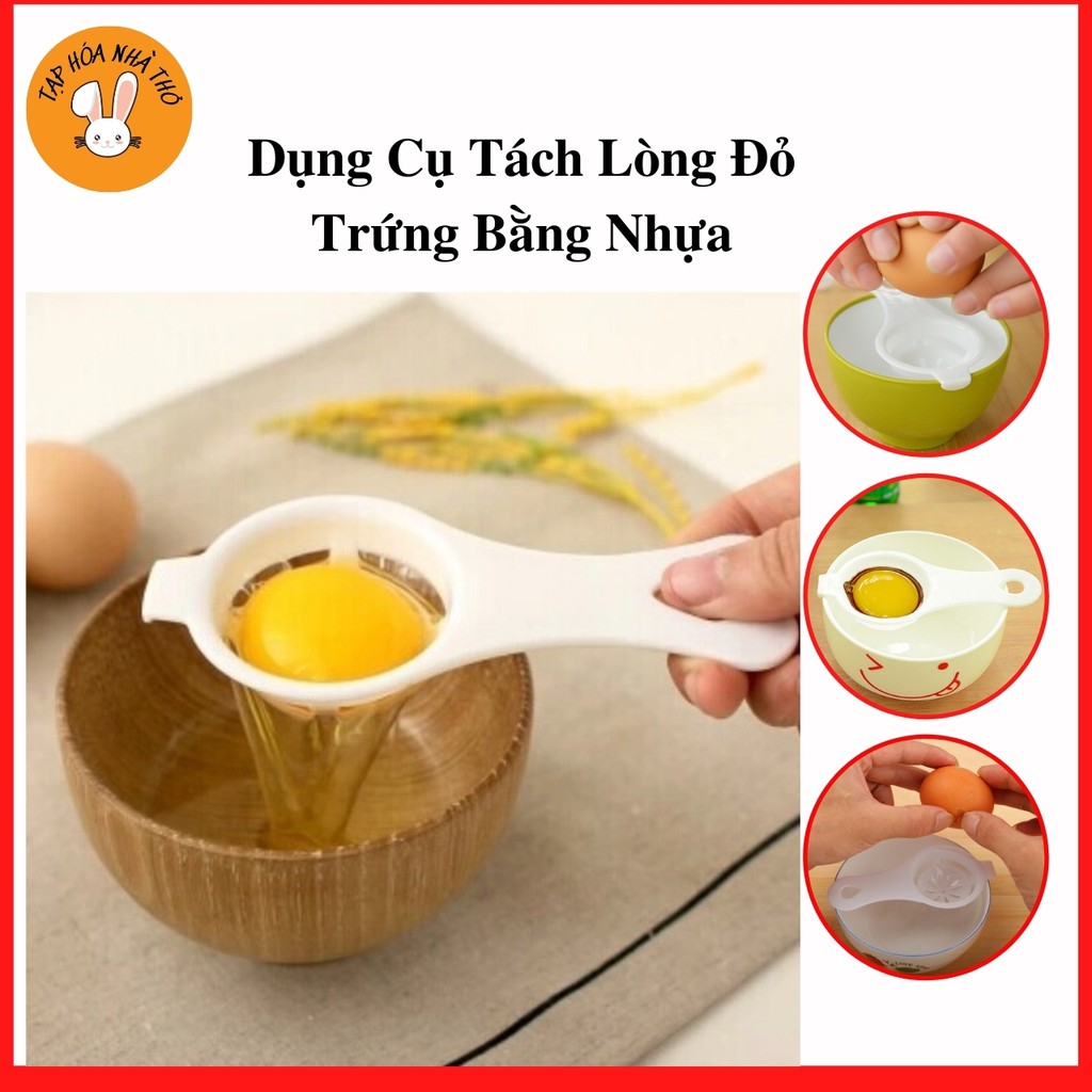 Dụng cụ tách lòng đỏ trứng bằng nhựa