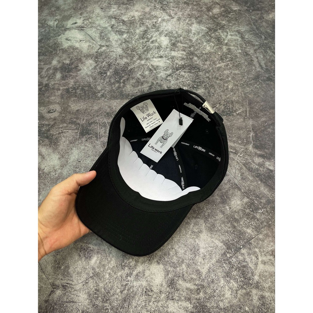 Mũ/Nón Lưỡi Trai Logo Ball CAP Black H70