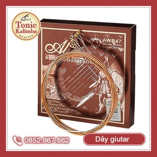 Mua Dây dự phòng đàn Guitar Dây đàn guitar dây đàn guitar dây đàn guitar acoustic Bộ 6 dây đàn guitar Acoustic Alice AWR47