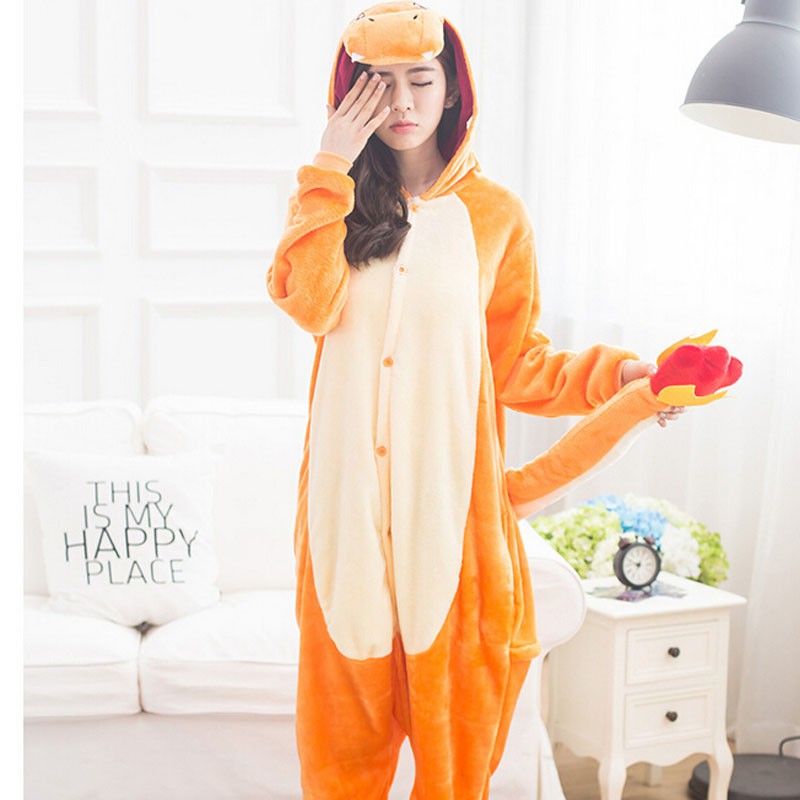 Jumpsuit ngủ thiết kế kiểu hoạt hình đáng yêu