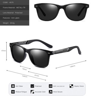 Kính mát phân cực ⚡ freeship ⚡ kính mát nam phân cực polarized 8014