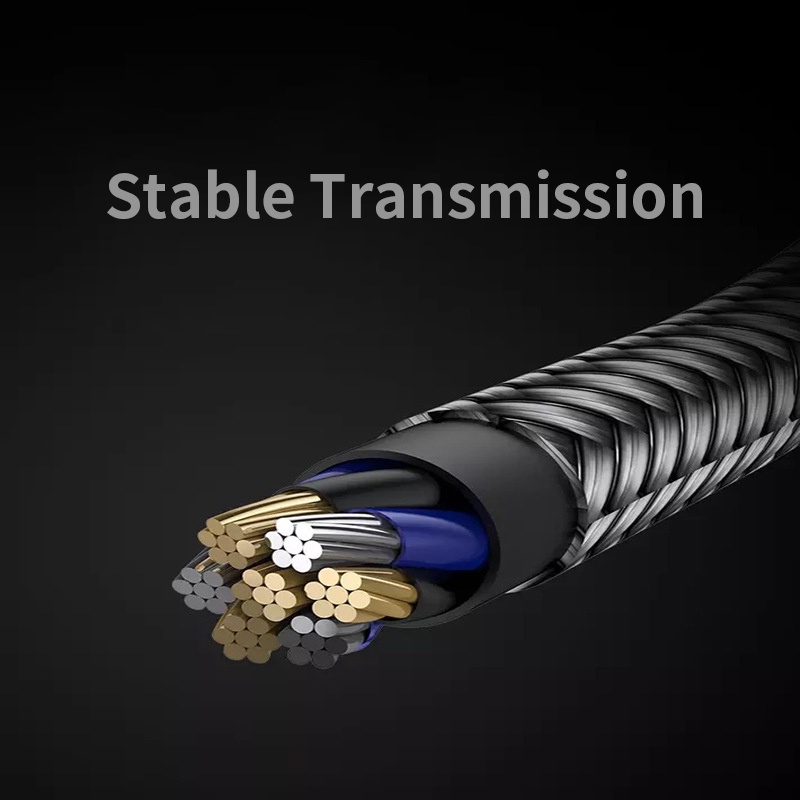 Dây cáp âm thanh PFFEE mạ vàng 24K chốt cắm 3.5mm