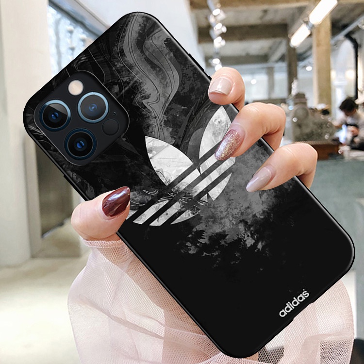 Ốp Điện Thoại Dẻo In Logo Adidas Thời Trang Cho Samsung Galaxy S22 Plus Note 20 Ultra 10 9 8 Plus Lite YN118