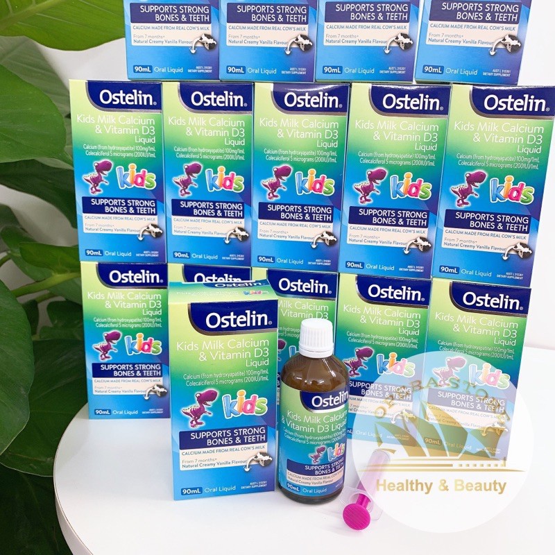 [CHẤT] Ostelin Canxi milk Vitamin D 90ml 7m=+
