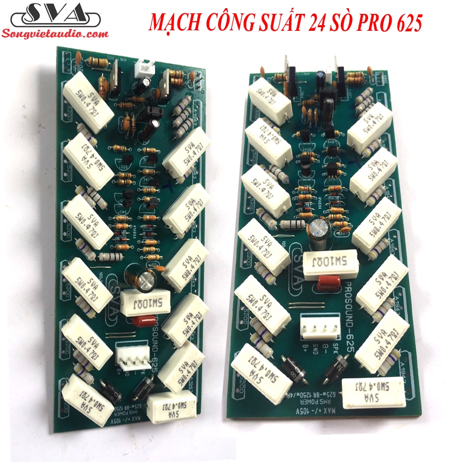 MẠCH CÔNG SUẤT 24 SÒ PRO 625 - CẶP