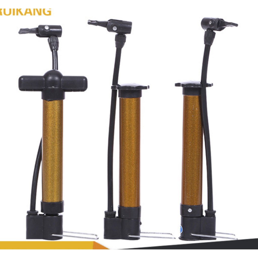 Bơm xe cầm tay tiện lợi đi phượt xe đạp xe máy rẻ