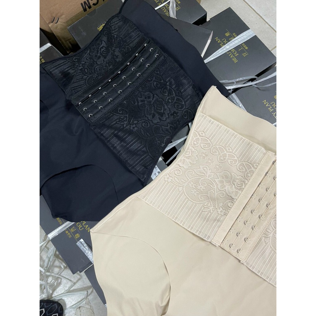 Quần lót ghen su non nịt bụng CẠP CAO có móc cài định hình vòng eo hàng chuẩn đẹp - Mbra94 | BigBuy360 - bigbuy360.vn