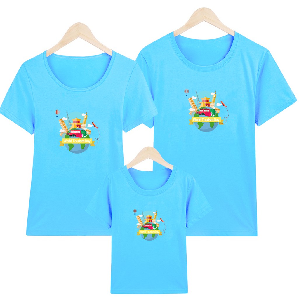 Áo thun gia đình in hình AoGĐ05 thời trang Everest