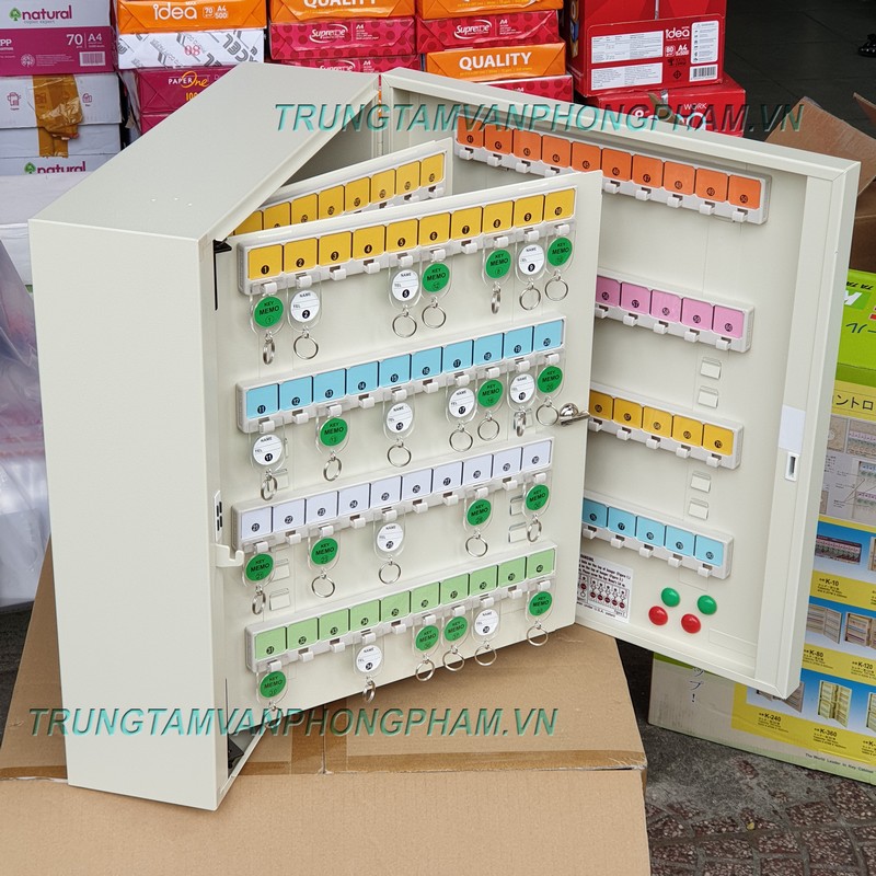 Tủ móc chìa khóa K240 chứa 240 móc chìa khóa