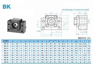 Gối Đỡ Trục BK BF 30