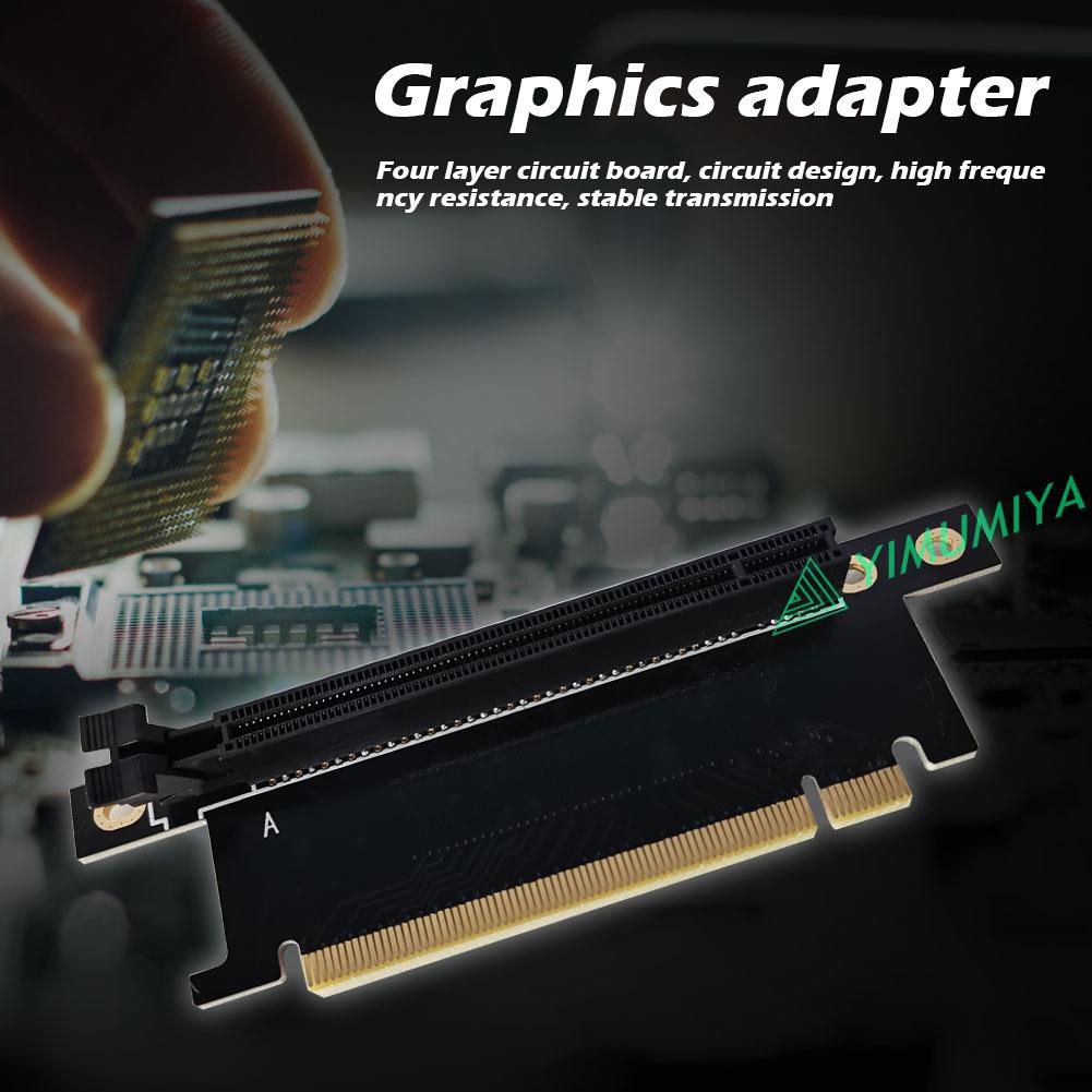 Adapter Card Đồ Họa Pci Express X16 Góc 90 Độ | BigBuy360 - bigbuy360.vn
