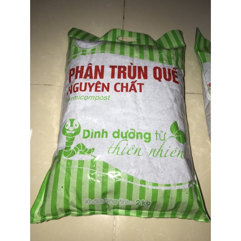 Phân Trùn Quế 2kg LAVAMIX, Bổ Sung Dinh Dưỡng, Cải Tạo Đất