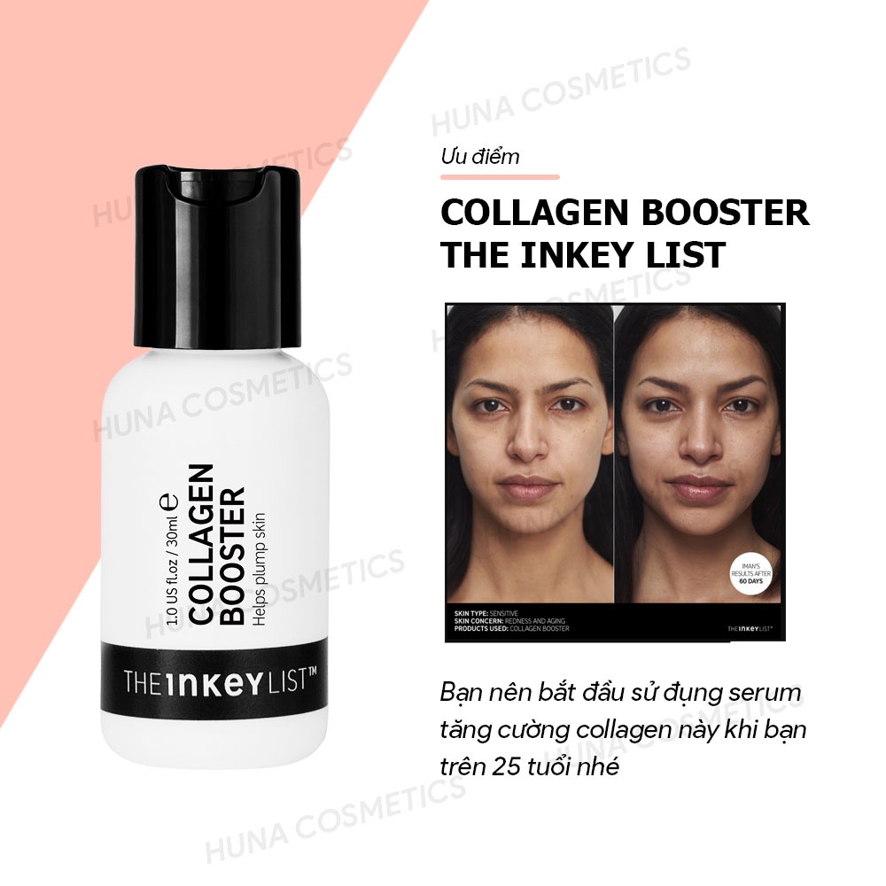 [BILL SEPHORA] SERUM CHỐNG LÃO HÓA COLLAGEN BOOSTER FIRMING PEPTIDE THE INKEY LIST