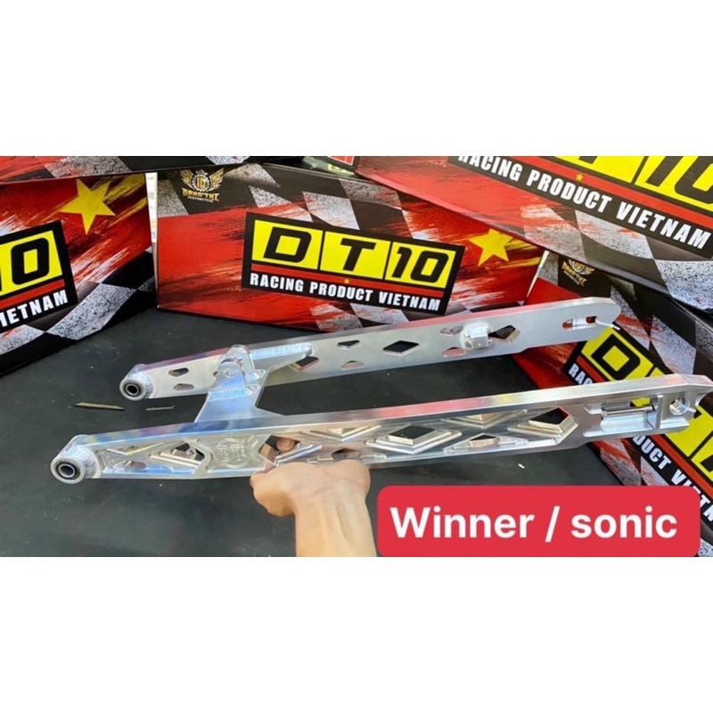 Gắp DT10 V2 CNC dành cho xe Exciter 150/155/ WINNER / RAIDER/SATRIA/SONIC