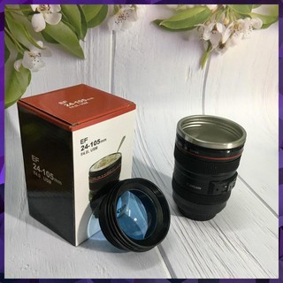 Bình Giữ Nhiệt, Ly Giữ Nhiệt Hình Ống Kính Lens Máy Ảnh