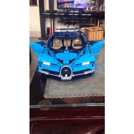 Đồ chơi lắp ráp 55488 95968 Mô hình Siêu xe Bugatti