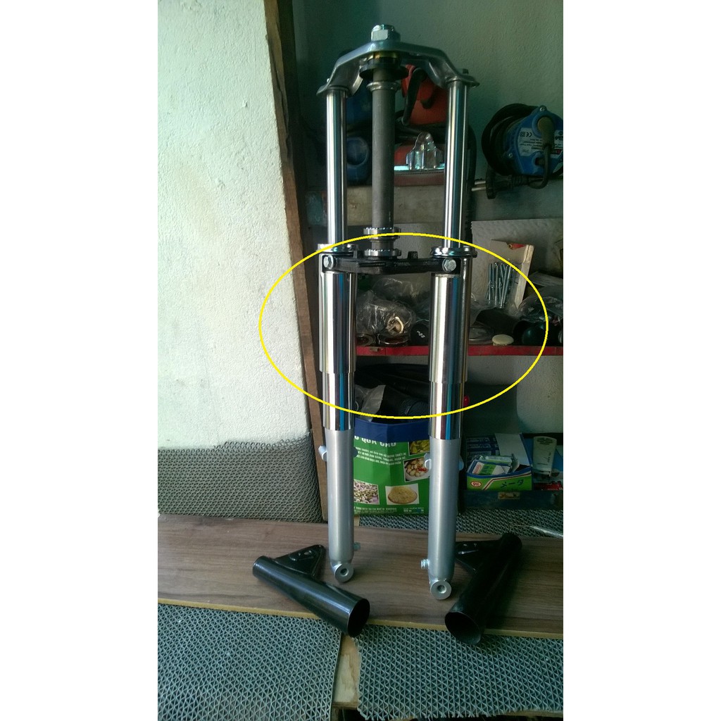 Ống giữa phuột trước honda 66 - Cd-CL