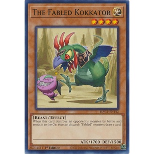 Thẻ Bài YuGiOh The Fabled Kokkator - HAC1-EN142 - Common 1st Edition