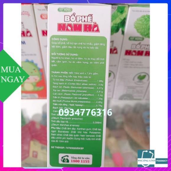 XỊT HỌNG BỔ PHẾ NAM HÀ