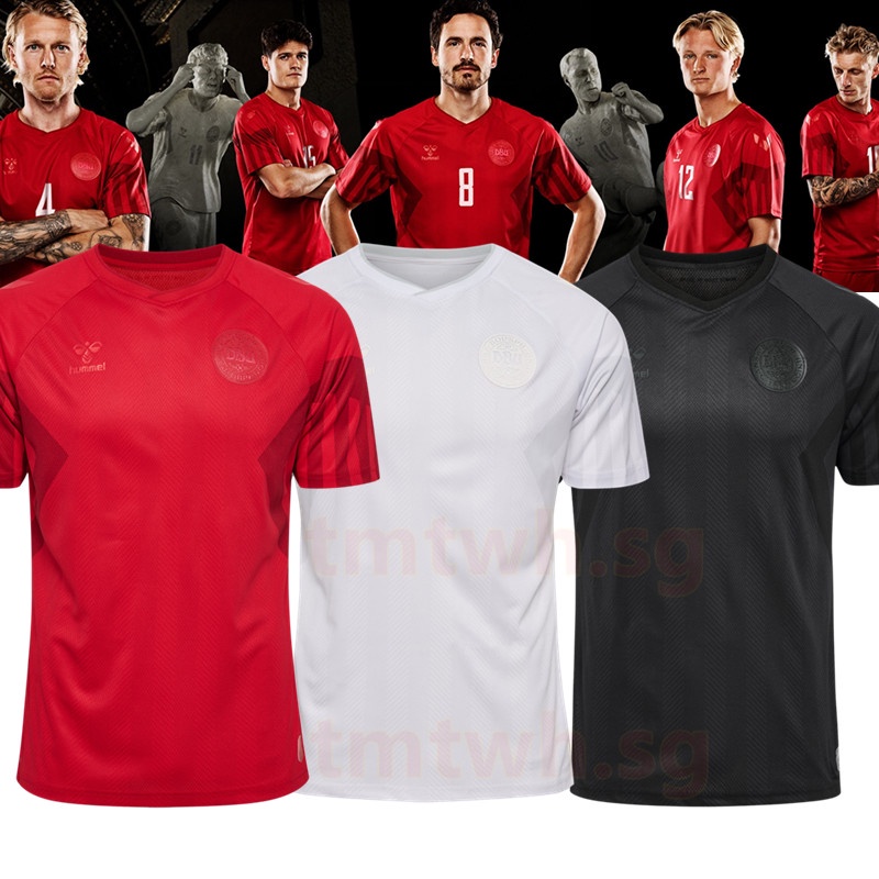 2022-23 Đan Mạch Áo thun bóng đá dành cho nam dành cho người lớn Jersey