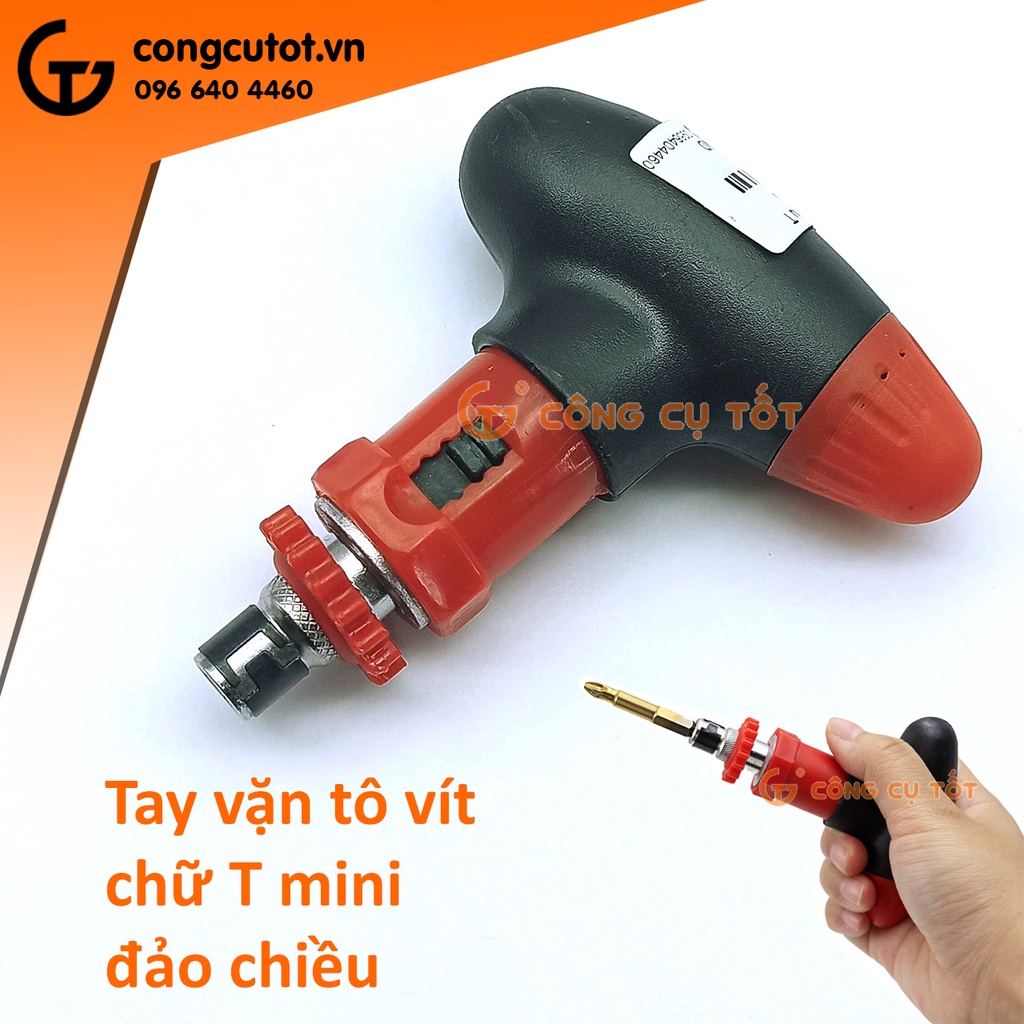 Tay vặn tô vít chữ T đảo chiều