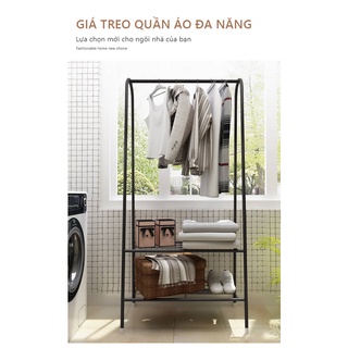 Gía Treo Quần Áo Chữ A 2 Tầng Thiết Kế Hiện Đại Để Đồ - GM59