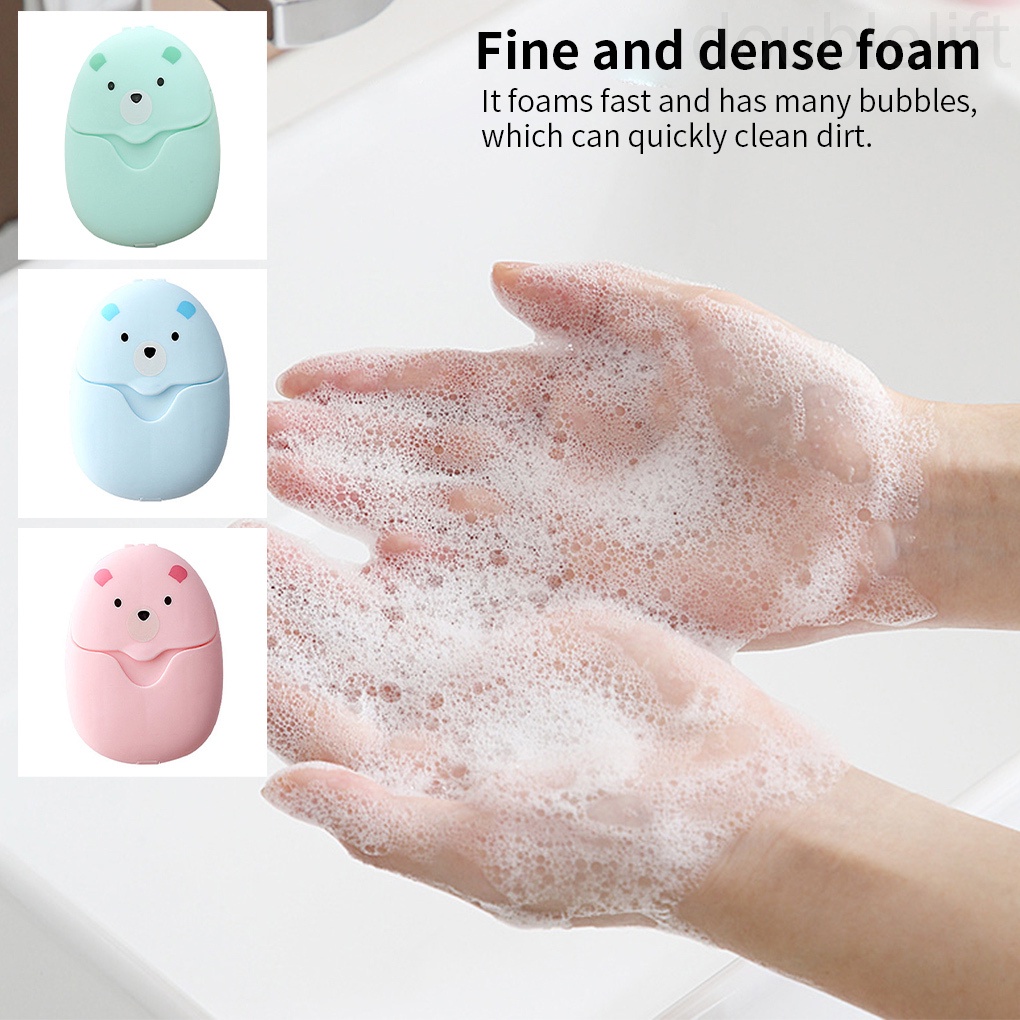 (Hàng Mới Về) Set 50 Tờ Giấy Vệ Sinh Một Mặt Tiện Dụng Khi Đi Du Lịch